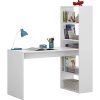 scrivania ufficio con libreria